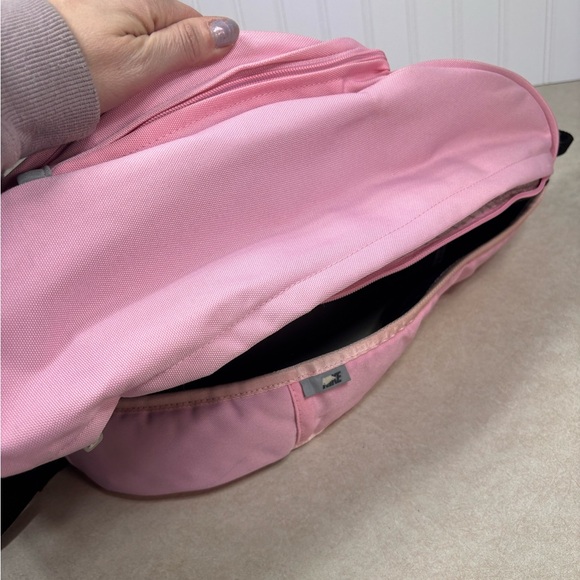 Rare Vintage Nike Swoosh Sling Bag Light Pink Backpack Y2K Travel School Sport main image 15